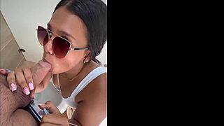 Horny Latina Fucked Public Lover Closeup