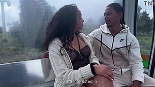 BbW Latina Hookup Ride Cable Car