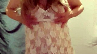 French Maid Slave Bound Chained Outdoor Dildo Vibro Public Humiliation