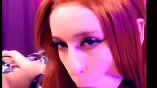 alicebong's mj cosplay blowjob and spiderman pussy scene unfolds