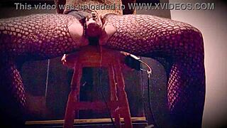 Jett hoover teases cock and ass with electro to juicy explosion