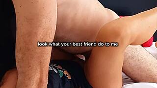 your friend's latina neighbor sneaks passionate pussy pounding when alone