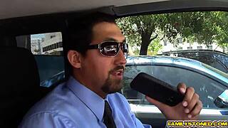Juan licks Lucy Doll's tits while fingering deeply
