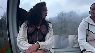 BbW Latina Hookup Ride Cable Car