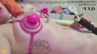 vvd bikini unboxing sparks first nipple tease to wild teen orgasm