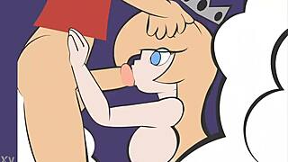 Princess rosalina enjoys intimate encounter with partner