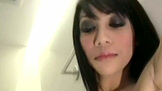 Stunning Shemale Teen Unveils Massive Tits In Lingerie Strip