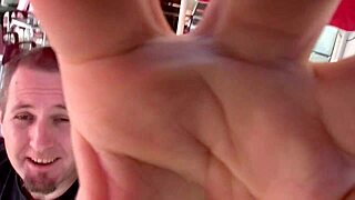 A Curvy 18+ Brunette Hunts Street Cock for Deepthroat and Facial Cumshot Frenzy