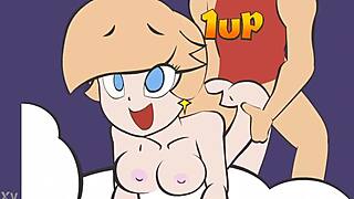 Princess rosalina enjoys intimate encounter with partner