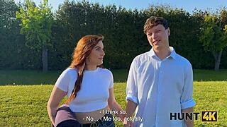 Cuck Watches Czech Girlfriend Ride Old Friend's Cock by Pond in Outdoor Pickup Fuck