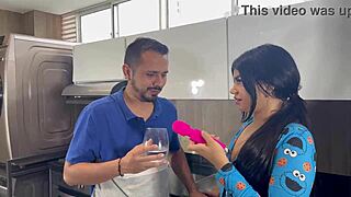 Mia Montiel Seduces Plumber In Pajamas Fiercely