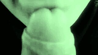 Chubby BBW Latina Gives Amazing Bent Over Blowjob and Ass Shake
