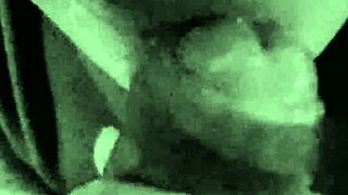 Chubby BBW Latina Gives Amazing Bent Over Blowjob and Ass Shake