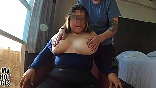 Chubby latina teen begs pull out the condom, i want your hard cock raw inside me!
