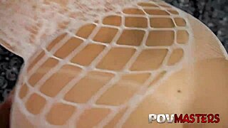 CURVY MILF TEAL CONRAD RIDES FAT COCK for CUM FACIAL POV