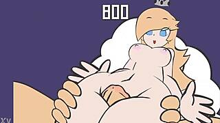 Princess rosalina enjoys intimate encounter with partner