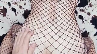Skinny Latina Milf Ventures to Europe for Steamy Casting Orgasm
