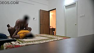muslim maid jamila watches indian couple fuck missionary style hard