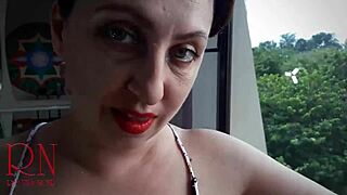 Boss Dominates Maid with Hard Facefucking Cock Sucking