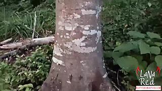 Tender Big Tits Beauty Fingers Wet Pussy to Orgasm in Park