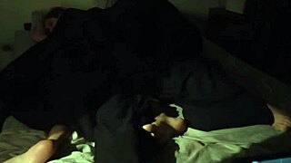 he sneaks into her room camera rolling for secret shy pounding session