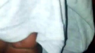 ebony amateur stunner earns top marks for eager cock sucking effort