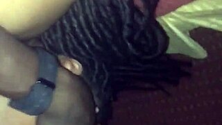 She chokes and gags hard on that massive BBC wondering if she'll take it all