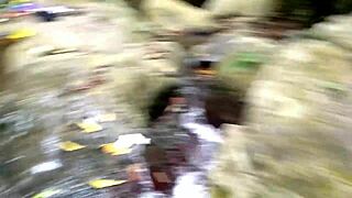 public jungle bath sparks sneaky ass pounding