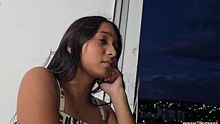 Part 1: Unexpected Creampie Fuck with Juicy Latina in Bedroom