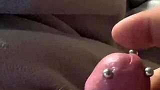 Solobdsmman Unleashes Epic First Cumshot on Massive Piercing