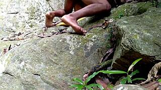 public jungle bath sparks sneaky ass pounding