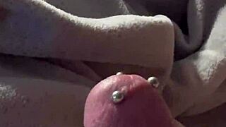 Solobdsmman Unleashes Epic First Cumshot on Massive Piercing
