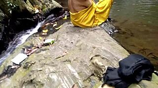 public jungle bath sparks sneaky ass pounding