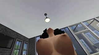 selena gomez rides POV cowgirl to wild sofa orgasm