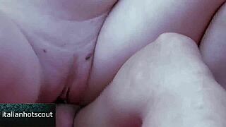 Horny Girl Next Door Gets DOUBLE PENETRATED in Wild Neighborhood Threesome