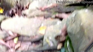 public jungle bath sparks sneaky ass pounding