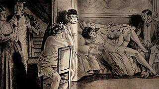 vintage erotic scenes pulse with raw passion and timeless seductive intensity