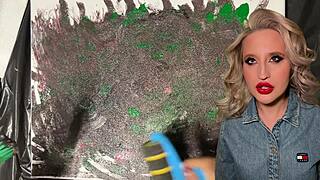 Worship My Hands Findom Goaldigger Barbie Art