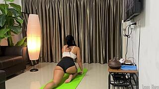 Horny Milf Yoga Session Turns into Every Position Cum Swallow Fuck!