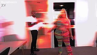 BBW Ebony Masseuse Gives Wet Happy Ending Doggystyle Massage