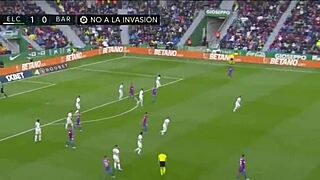 Elche CF Falls 1-2 to FC Barcelona