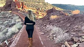 cheetah adora's vast ass canyon swallows monster cock cowgirl