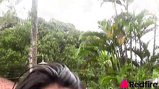alessandra marques milf grabs stud for poolside monster cock anal fuck