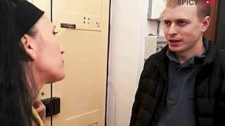 i finally fuck my hot italian milf friend with her craving my monster cock deep