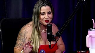 Blonde Latina Belinha Baracho vibes pussy after swing house interview
