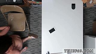 hey police girl lp officer, prove those items on suspect with your tight body