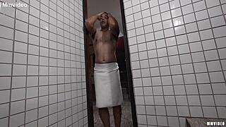 sauna cuckold watches huge black cock destroy latina big ass doggystyle