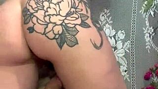 Pretty Blonde Milf's Big Booty Wet Pussy Tease Before Huge Dick Ride