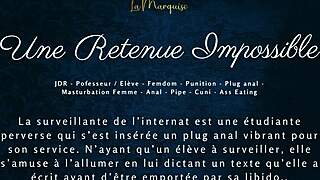 oh fuck that impossible retention french femdom anal assfucking pushes limits hard!