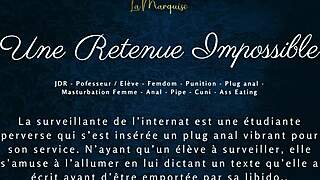 oh fuck that impossible retention french femdom anal assfucking pushes limits hard!
